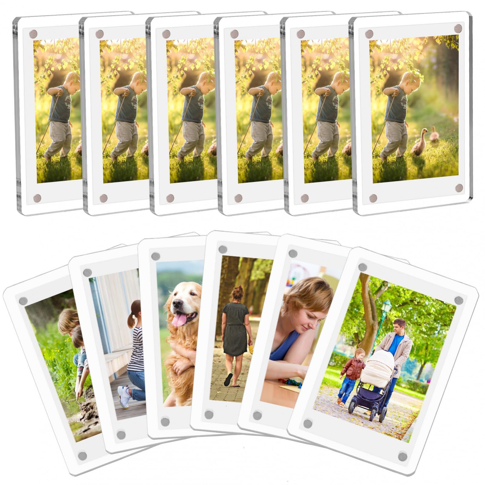 Instant Film Pack - 1-10 pacote de 3 Polegada acrílico