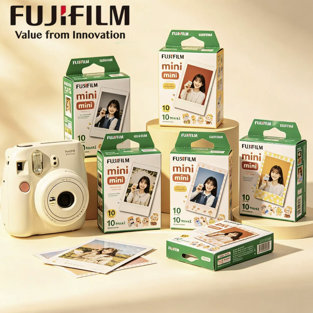 Instant Film Pack - Filme Fujifilm Instax Mini Branco com