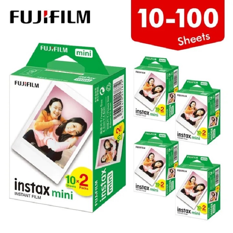 Instant Film Pack - Fujifilm instax mini filme borda branca