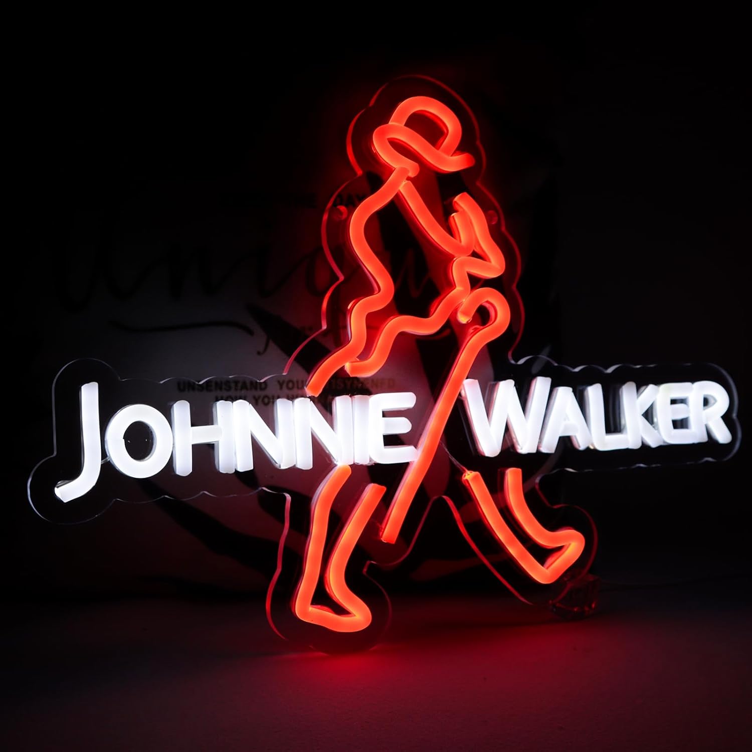 Letreiro Neon JOHNNIE WALKER L - Dc Vintage And Collectible Toys avaliação e preço