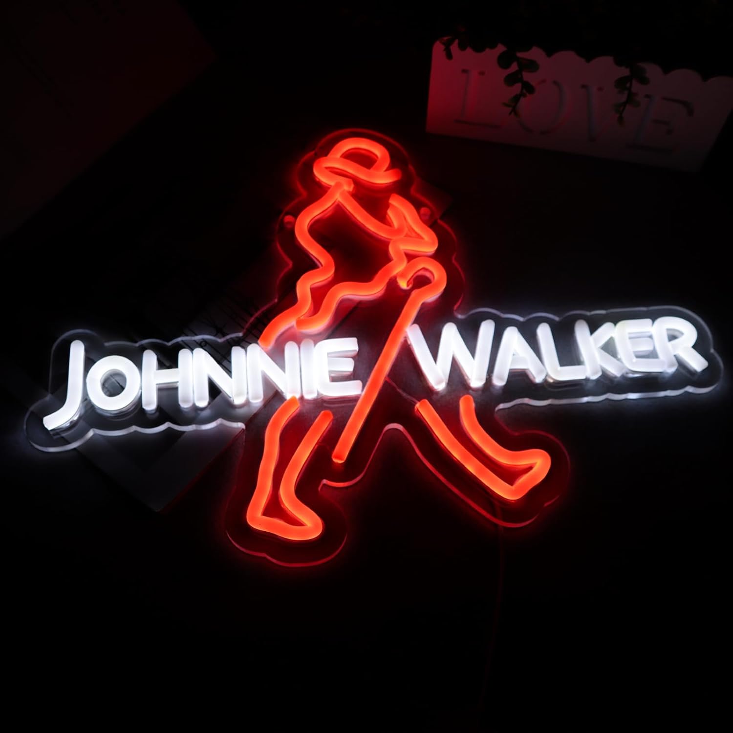Letreiro Neon JOHNNIE WALKER L - Dc Vintage And Collectible Toys avaliação e preço