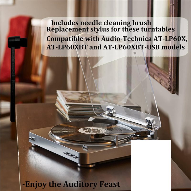 12 Peças Agulha Stylus ATN3600 - Record Player Needle avaliação e preço